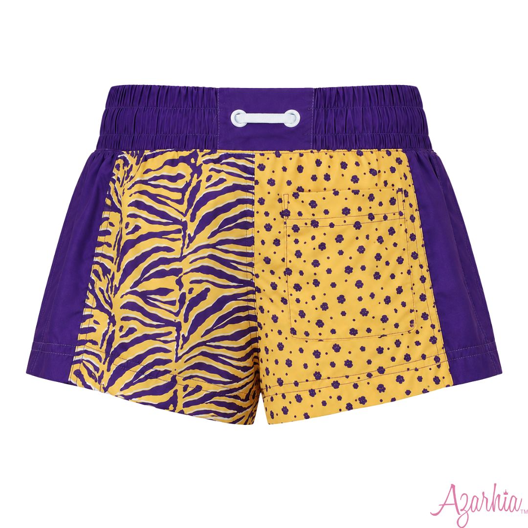 Color Block Shorts