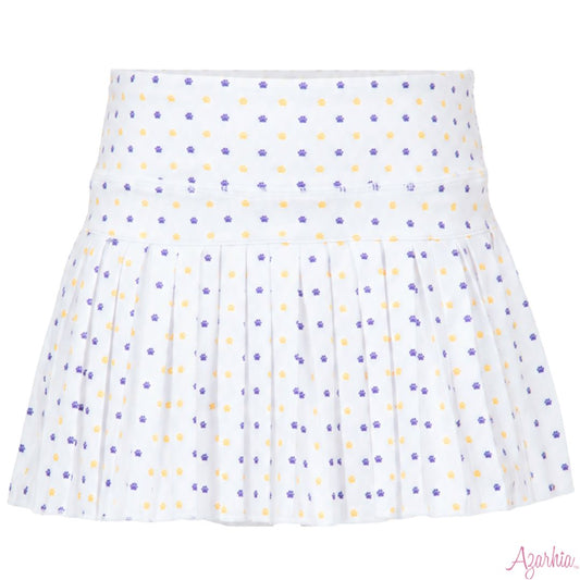 Tiger Paw Mini Pleated Skort