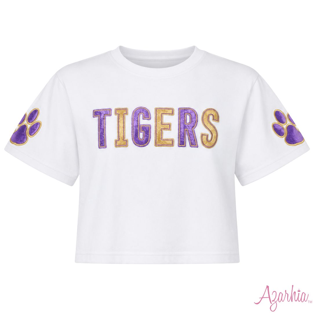 Shimmer App Game Day Boxy Tee