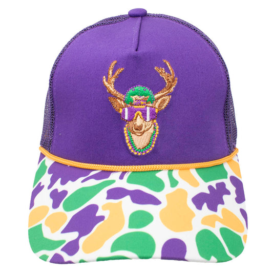 Mardi Gras Trucker Hat