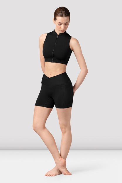 Harrieta V Front Short - Black
