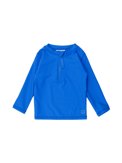 Zip Rashguard L/S - Sonic Blue