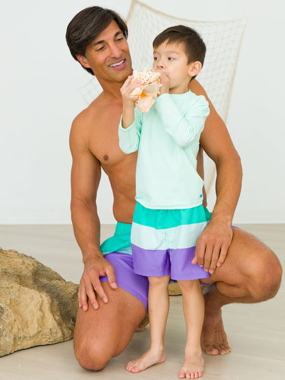 Swim Trunks - Marine Colorblock