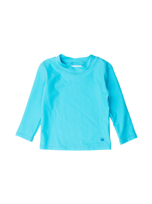 Rashguard L/S - Bright Aqua