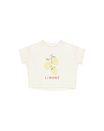 Boxy Tee - Limone