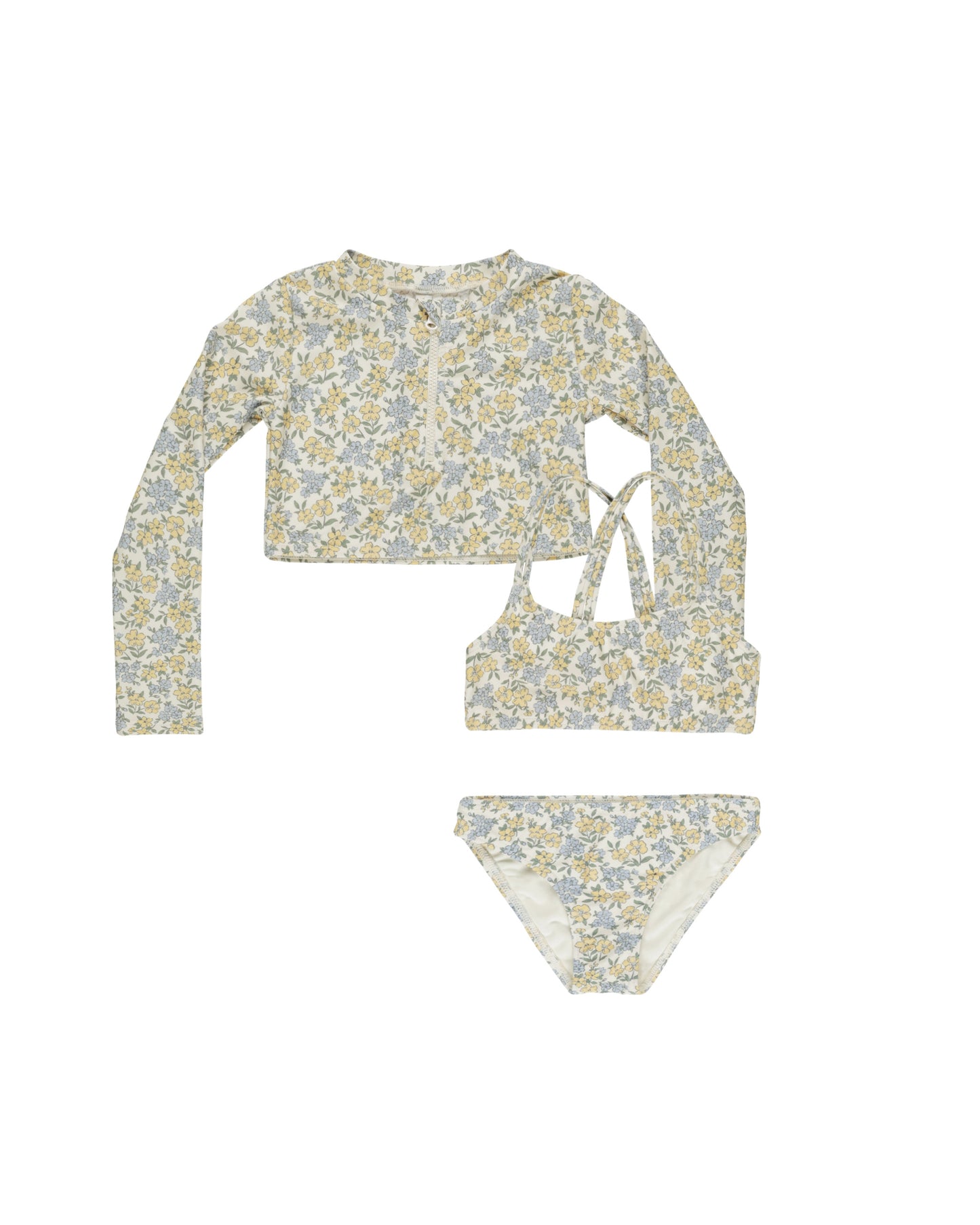 Crop Rashguard Set - Bloom