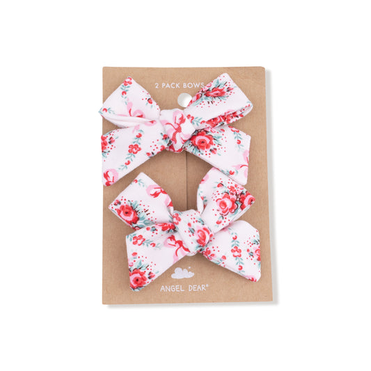 Rose Bow Lattice - Bows 2PK