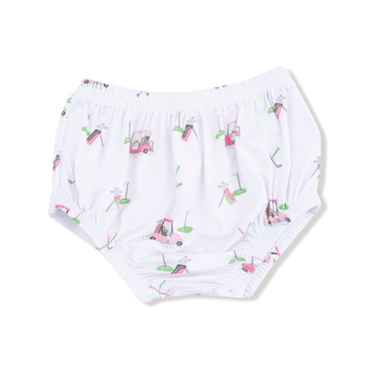 Pink Golf Carts - L/S Dress Set