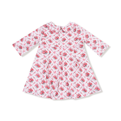 Rose Bow Lattice - Dress Set