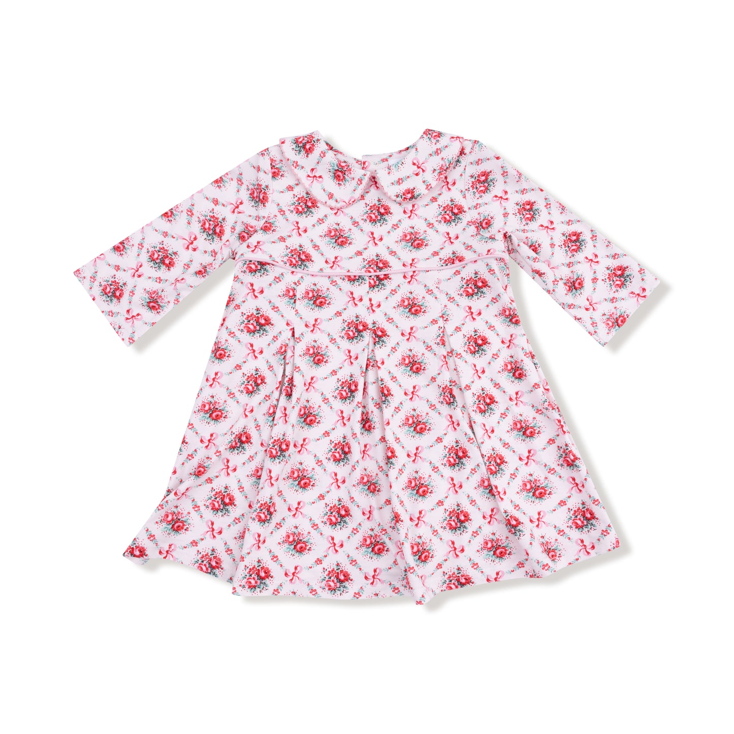 Rose Bow Lattice - Dress Set