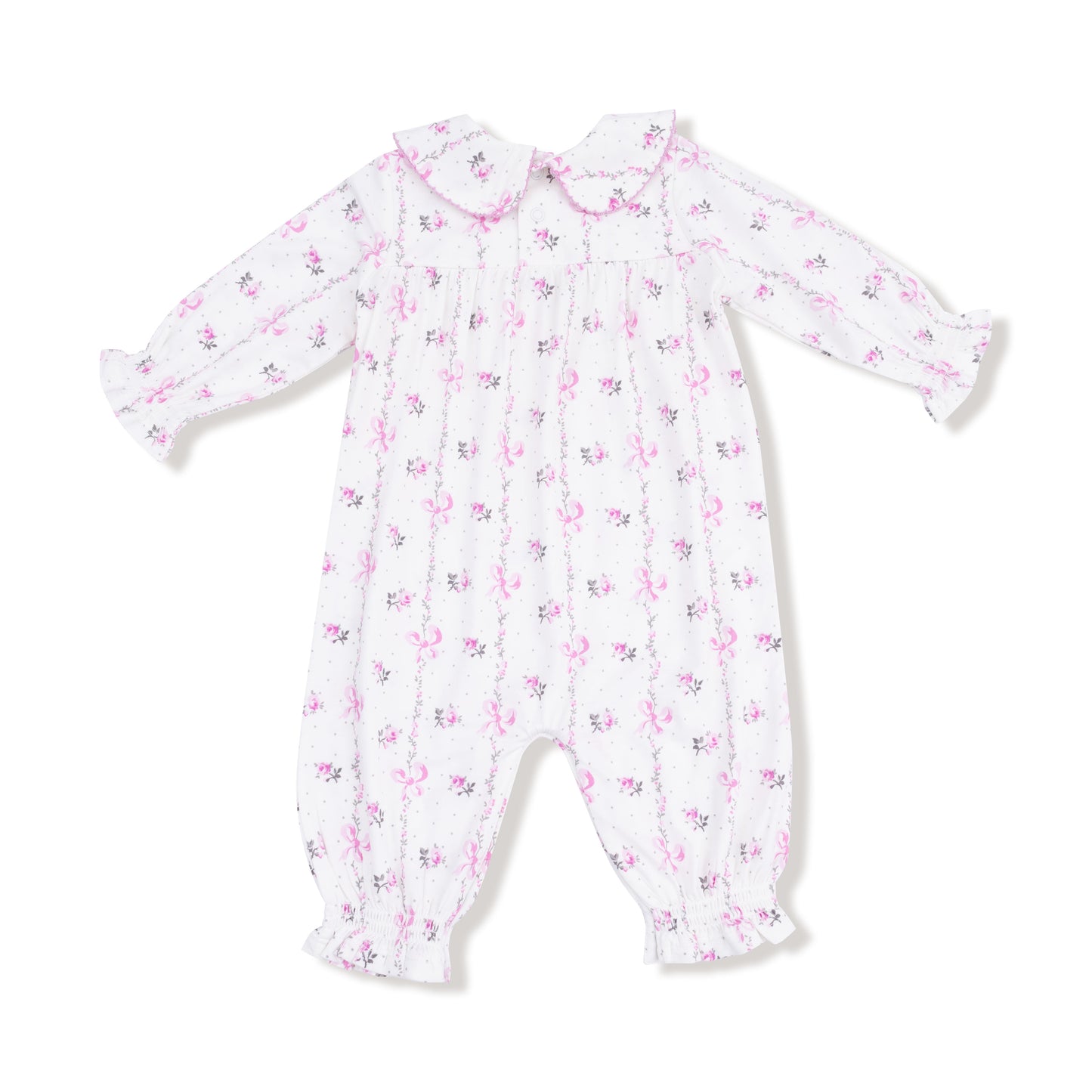 Dainty Buds & Bows - L/S Romper