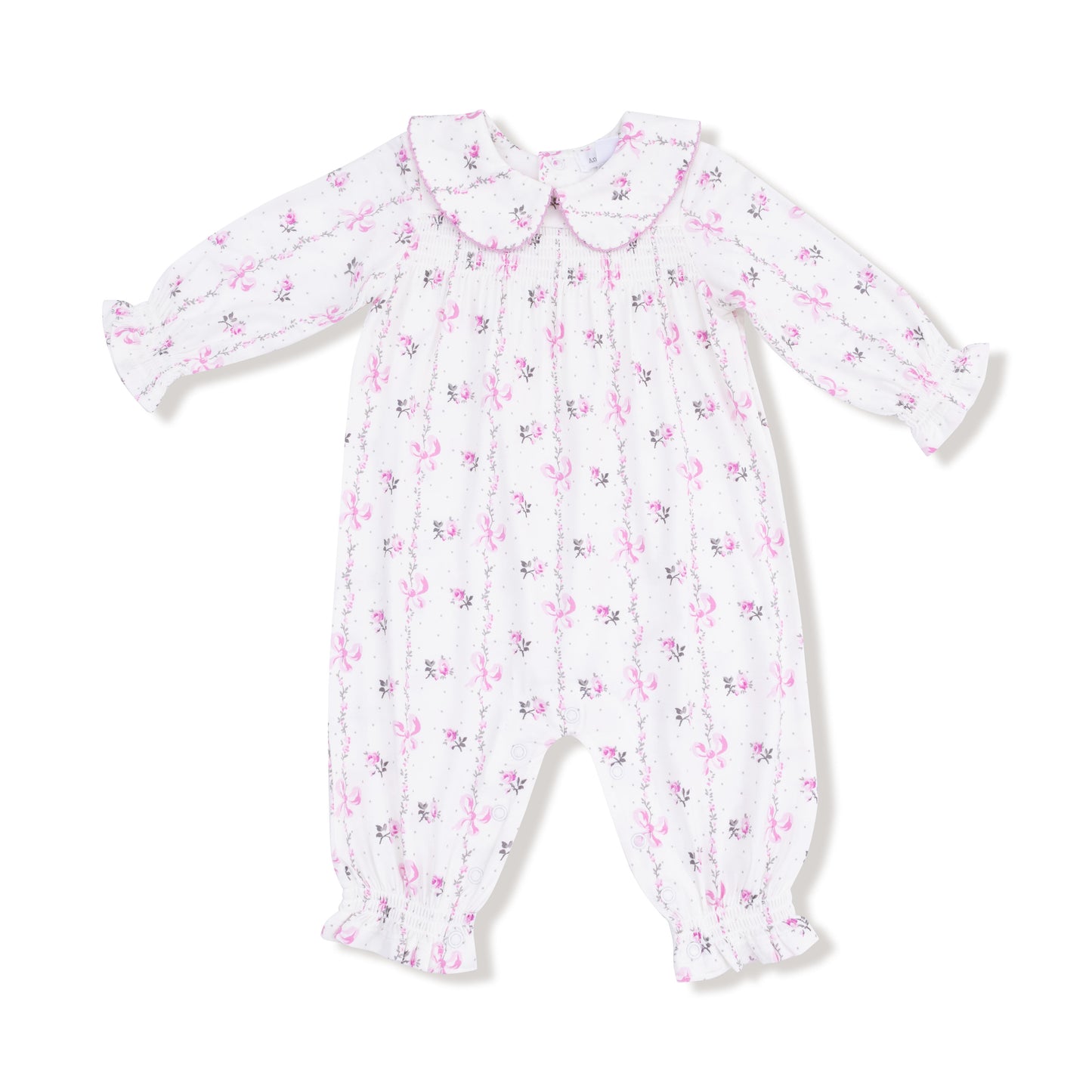Dainty Buds & Bows - L/S Romper