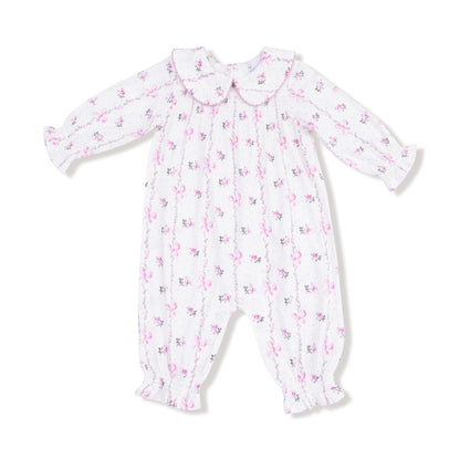 Dainty Buds & Bows - L/S Romper