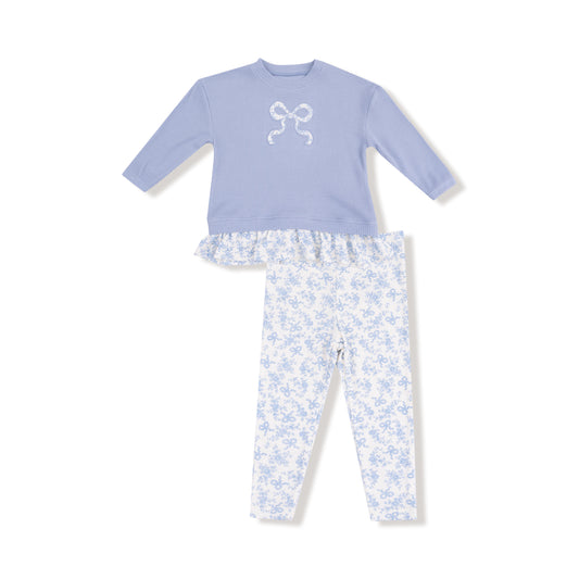 Romi Floral - Bow Legging Set