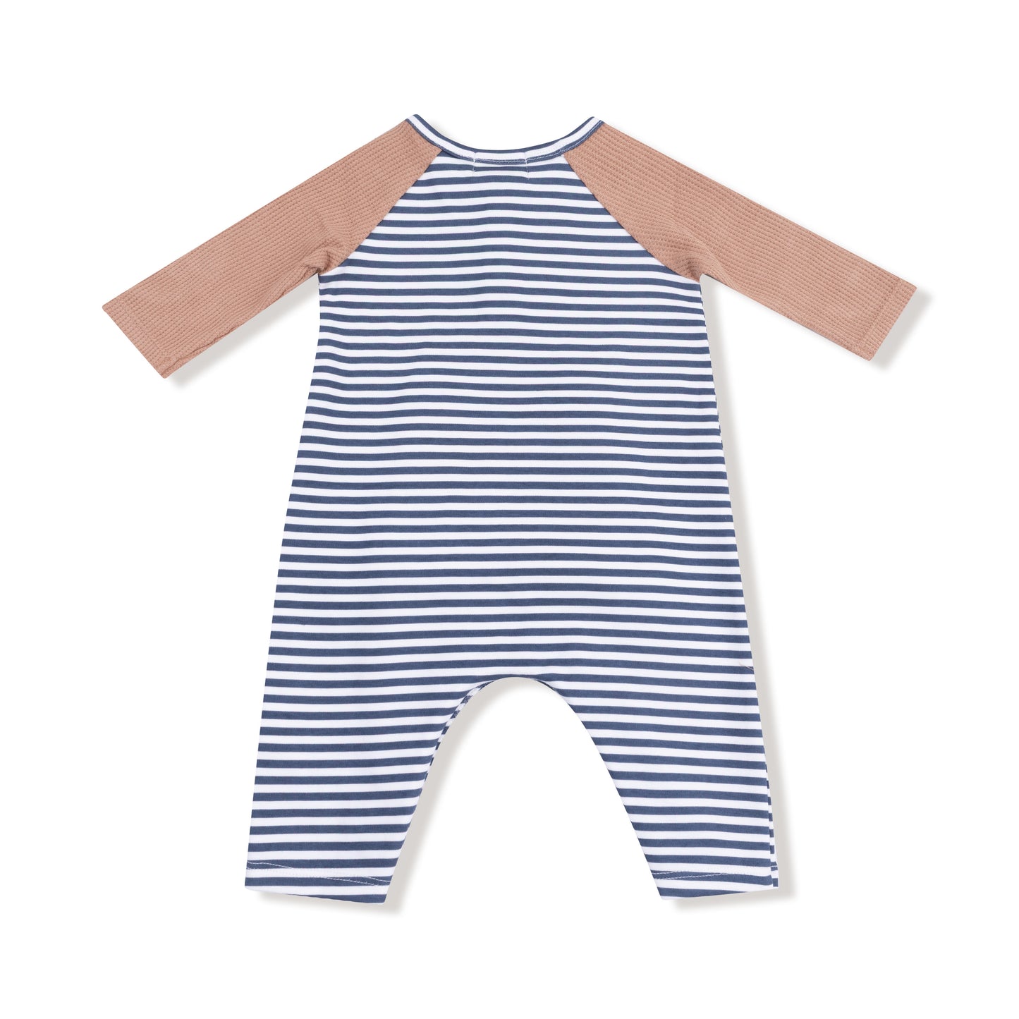 Stripes Football Henley Romper