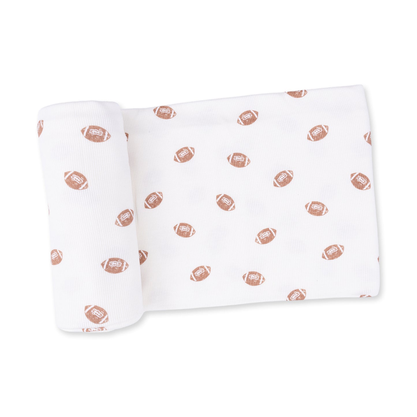 476 MFB-Mini Football Swaddle Blanket
