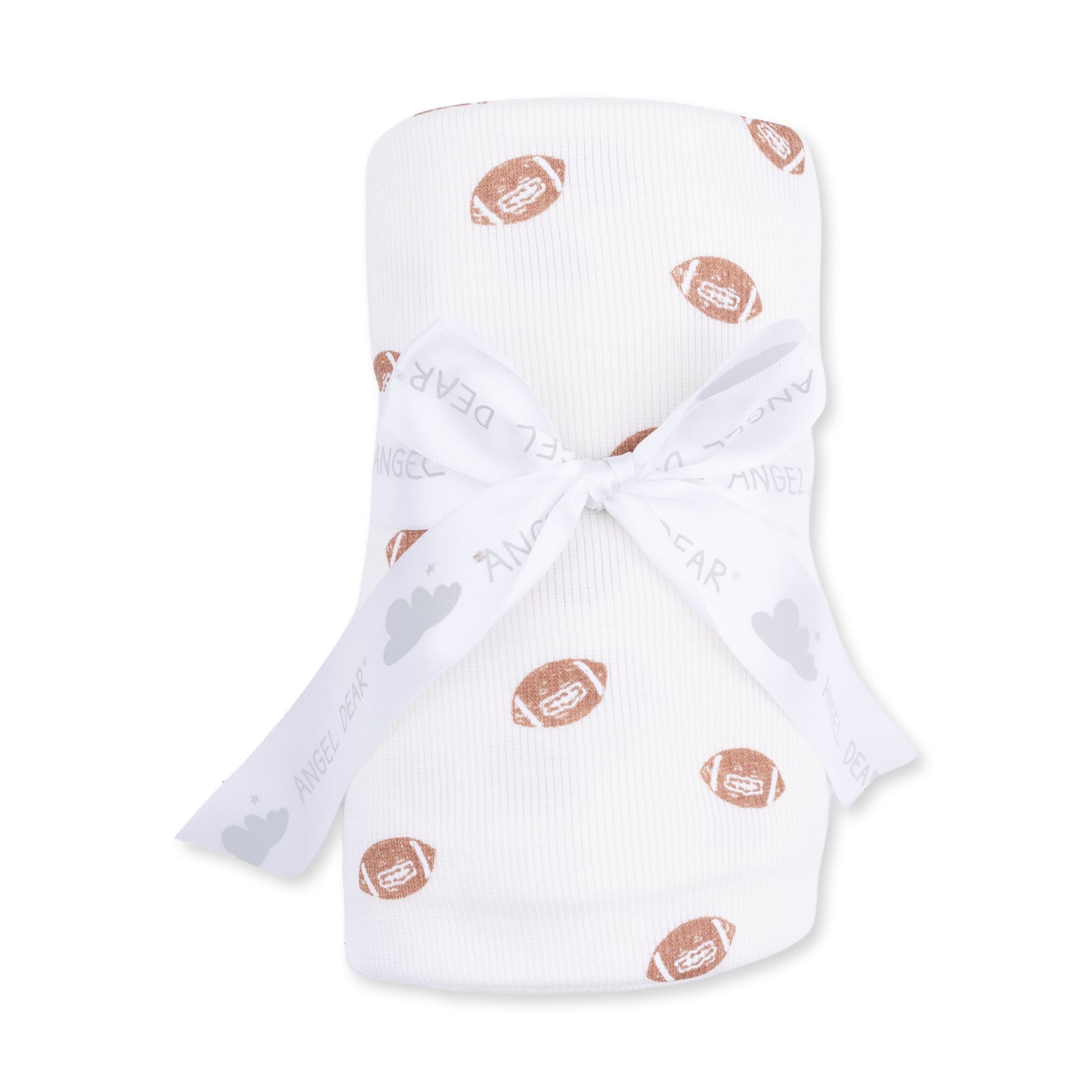 476 MFB-Mini Football Swaddle Blanket