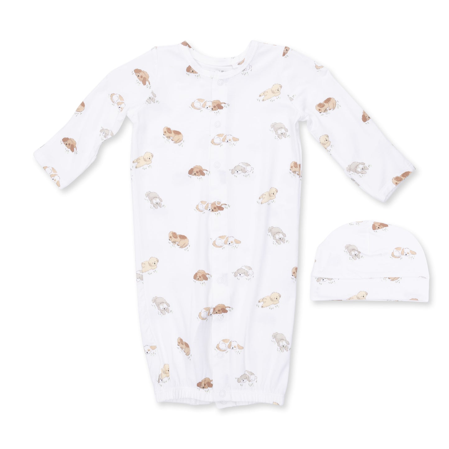 539S-PSC Puppy - Convertible Gown & Hat