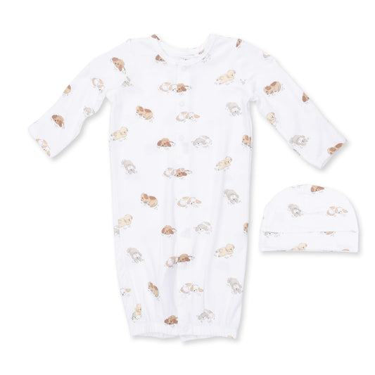 539S-PSC Puppy - Convertible Gown & Hat