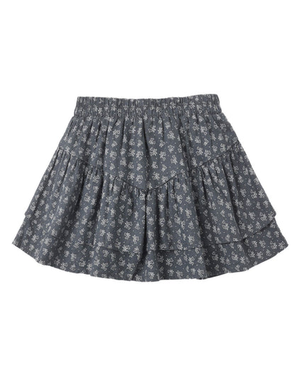 Tiered Mini Skirt
