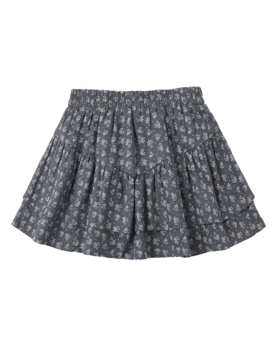 Tiered Mini Skirt