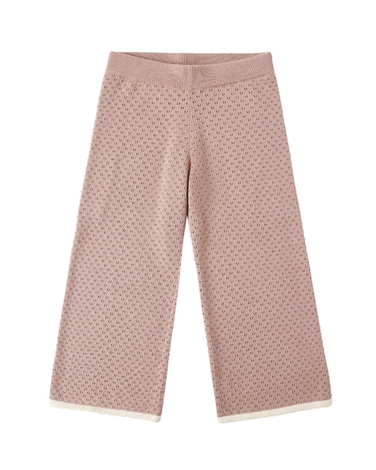 Pointelle Knit Pant