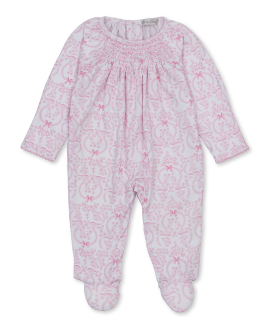 Delicate Blooming Bows Footie/14327