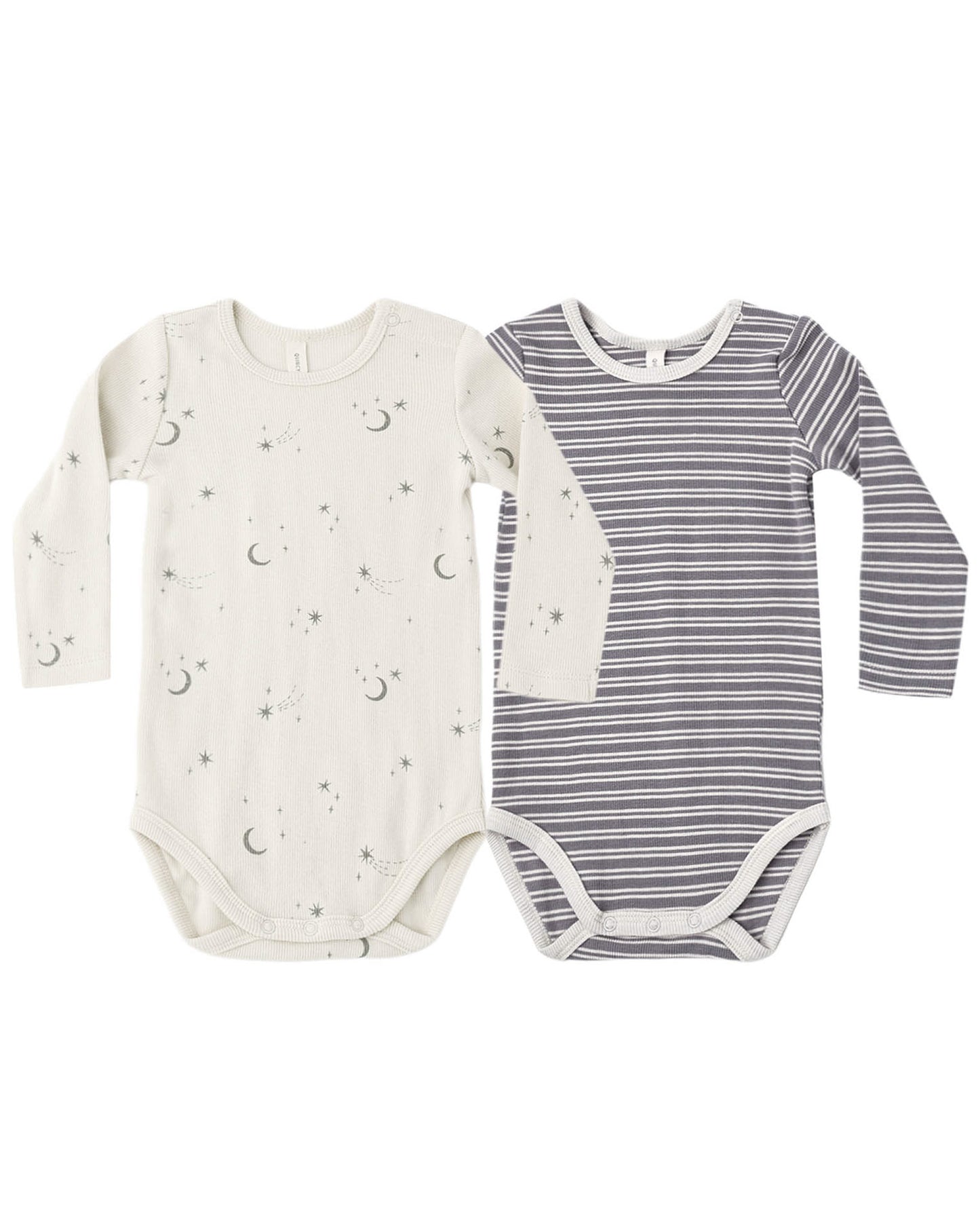 Ribbed Bodysuit, 2 Pack