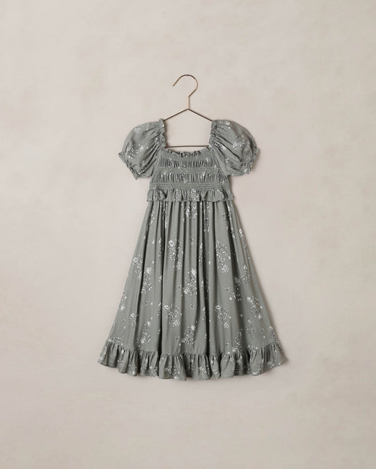Maggie Dress/Eucalyptus French Floral
