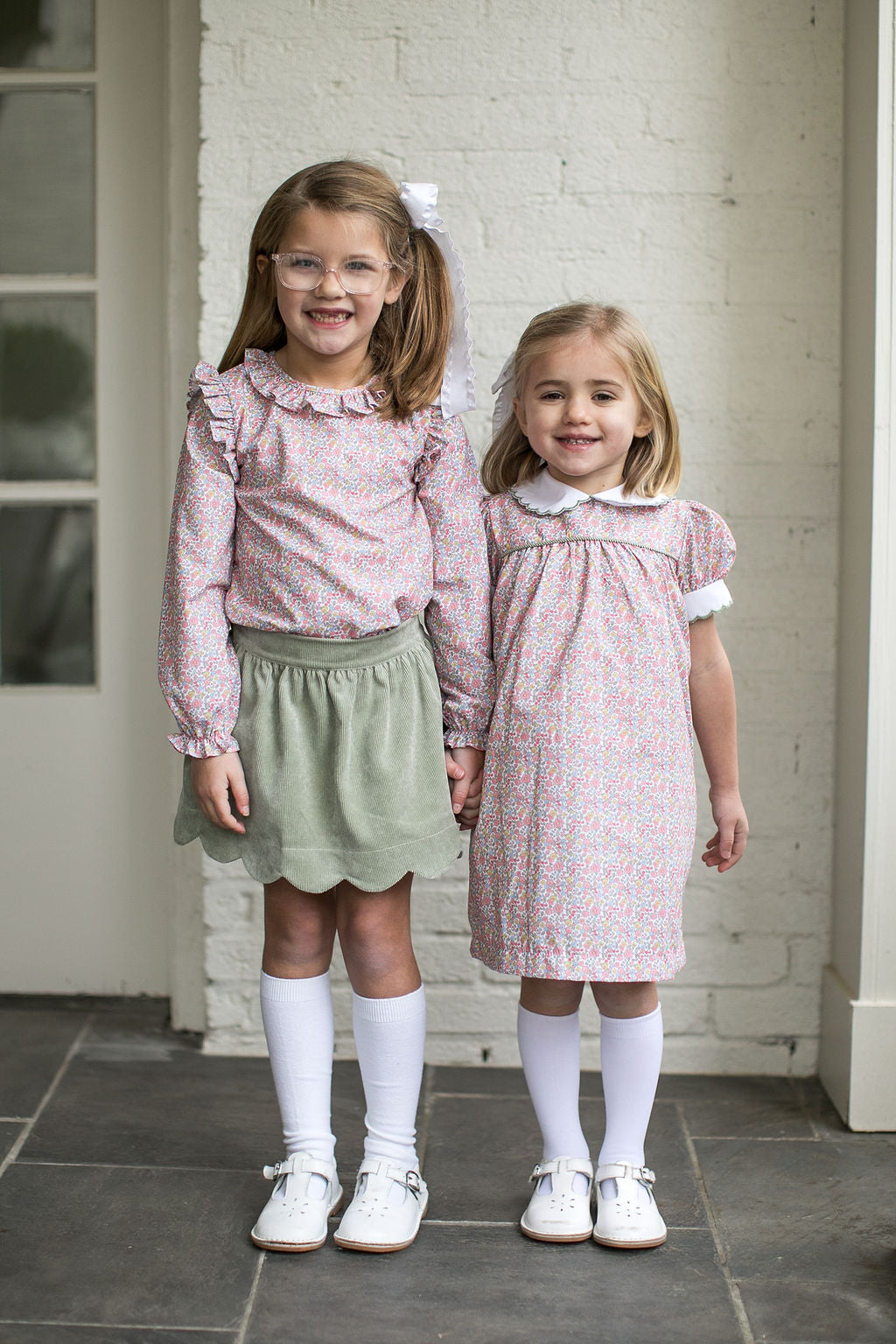 Susie Scallop Skirt-Sweetgrass Cord