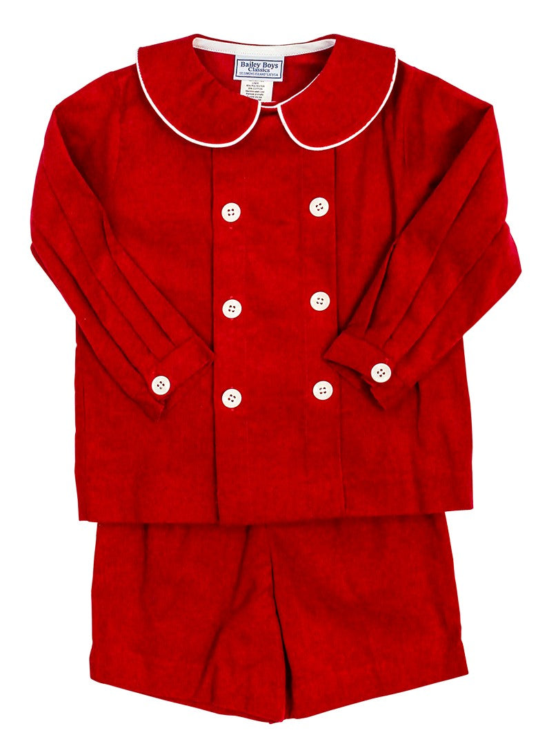 Corduroy Short Set