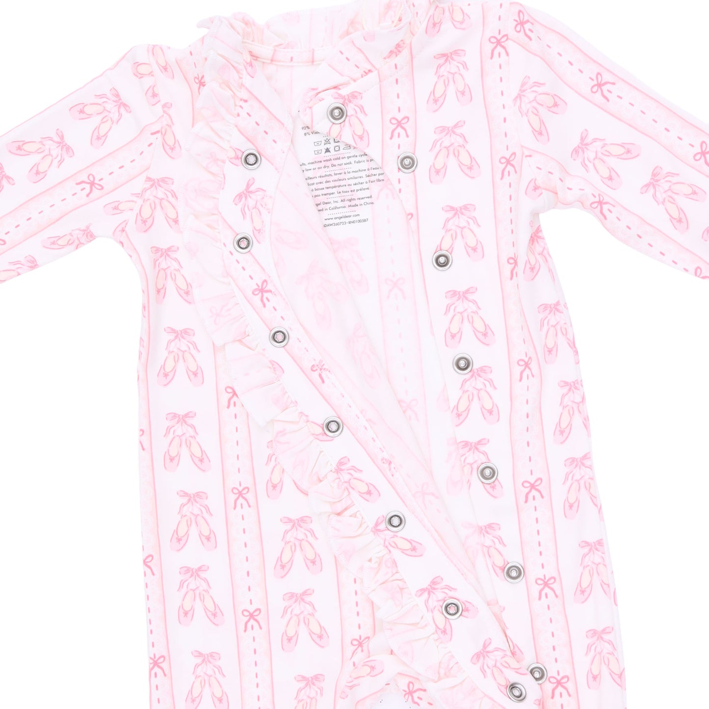 Kimono Ruffle Footie/1395