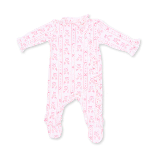 Kimono Ruffle Footie/1395