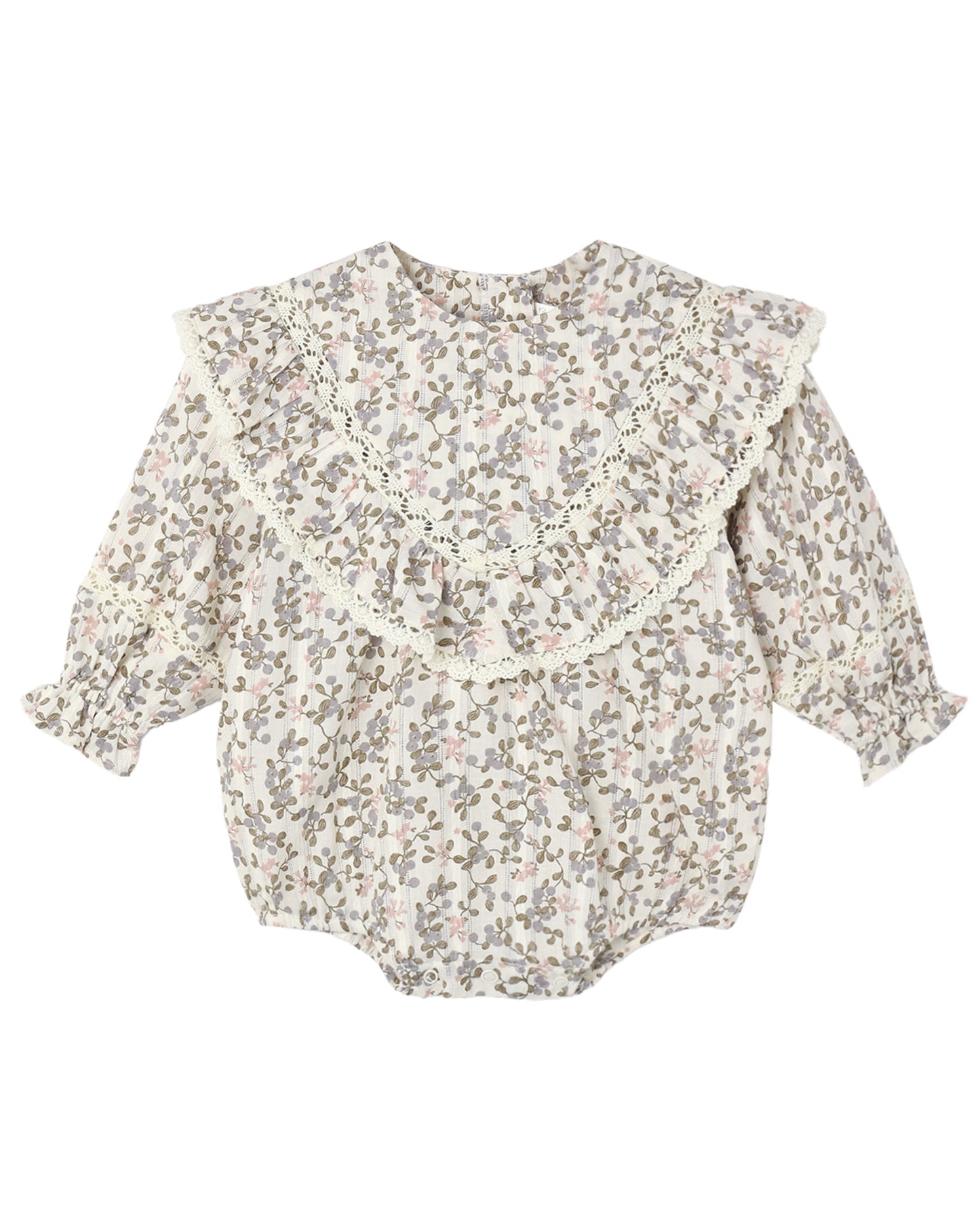 Winnie Romper - Winter Garden