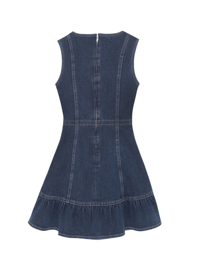 Bety Dress Denim-Nightlight