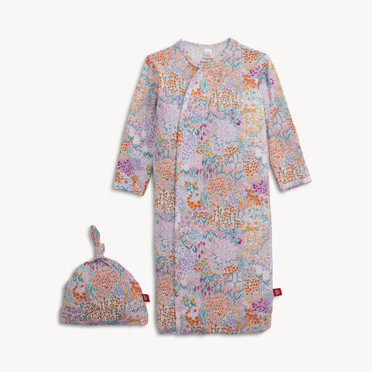 Arabella Modal Gown & Hat Set/NB-0/3M