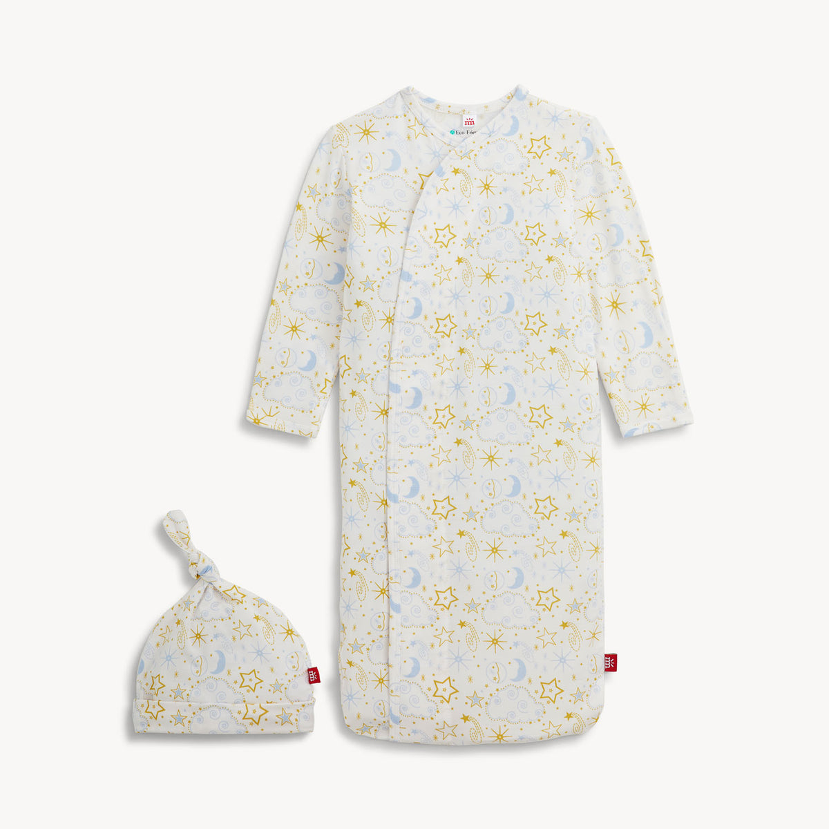 Star Signs Modal Gown & Hat Set/NB-0/3M