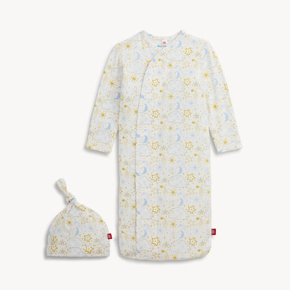 Star Signs Modal Gown & Hat Set/NB-0/3M