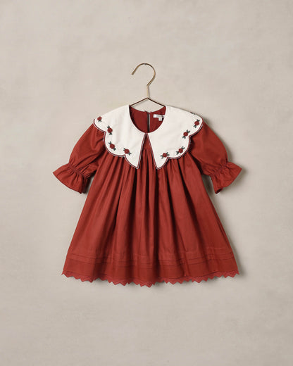 Mabel Dress - Ruby