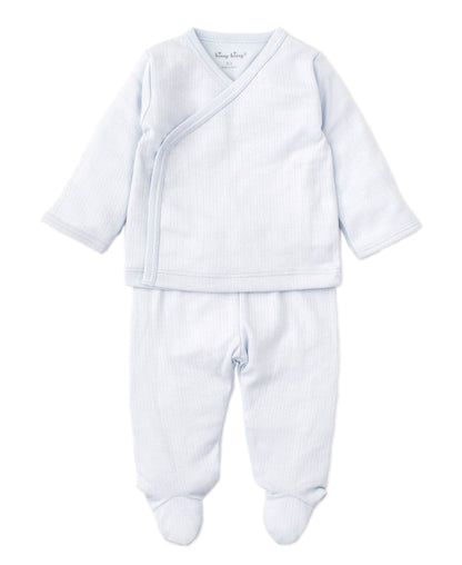 2 PC Pointelle Cross Tee/Pant Set-14121