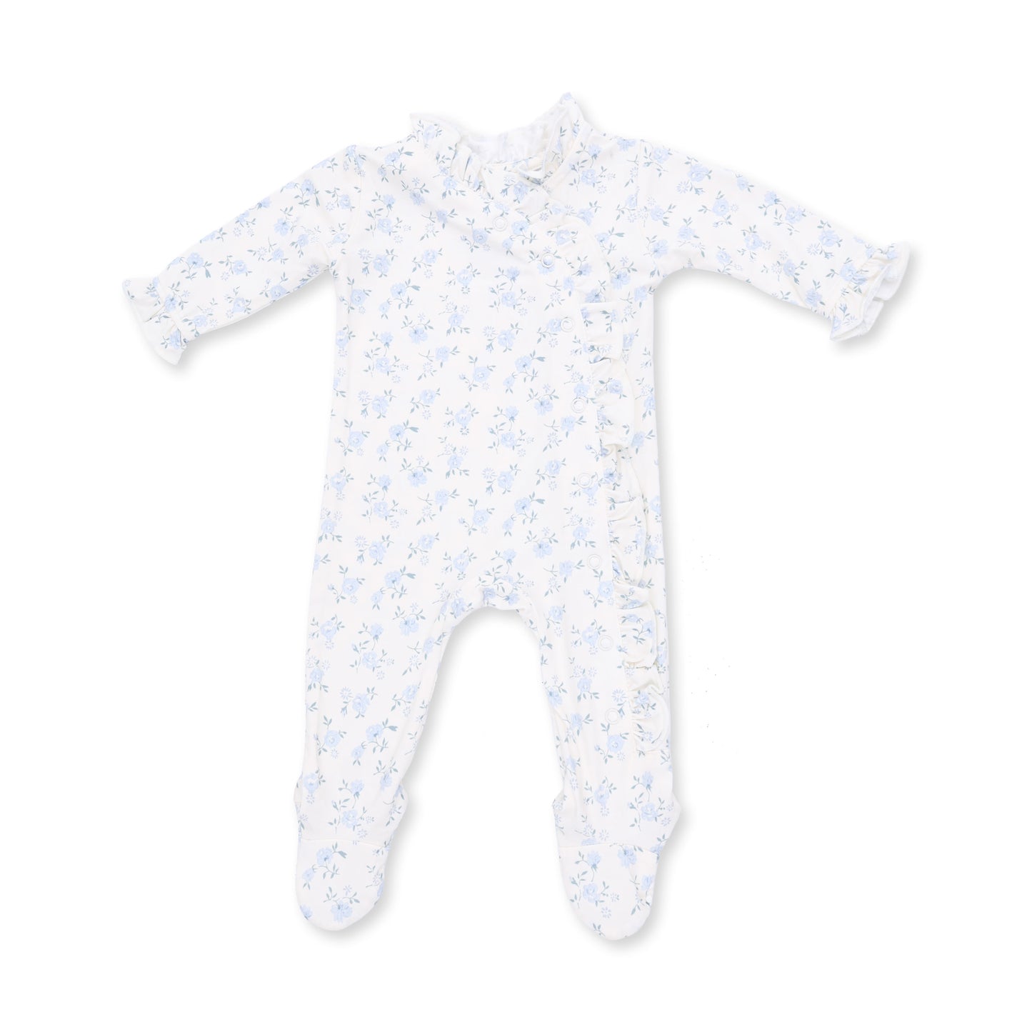 Kimono Ruffle Footie/1395
