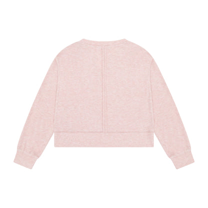 Hacci Crop Sweater - Moscato
