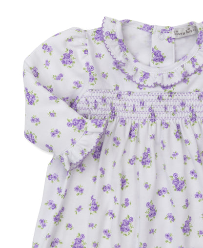 Roses & Blooms Playsuit - Lilac
