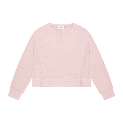Hacci Crop Sweater - Moscato