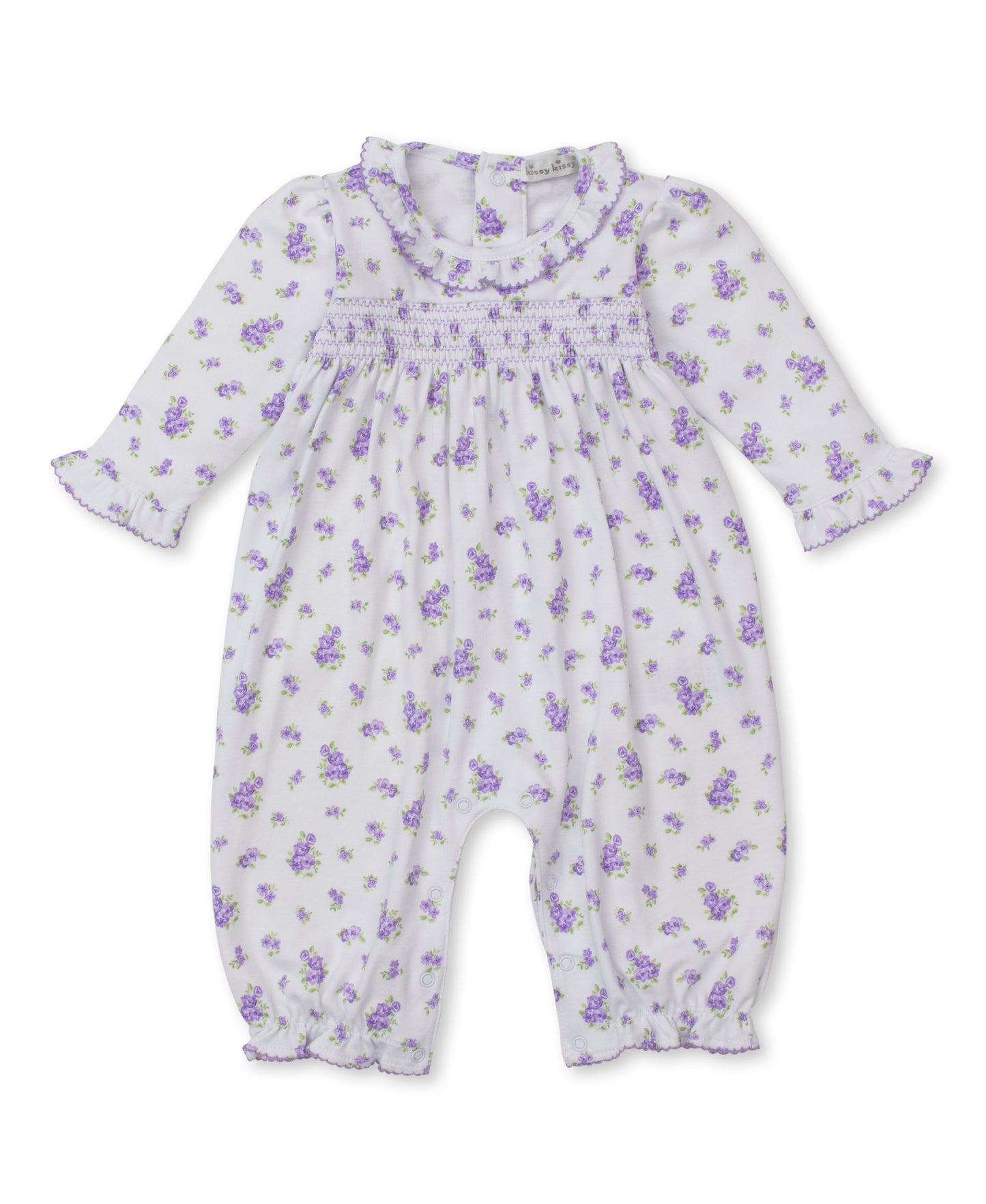 Roses & Blooms Playsuit - Lilac