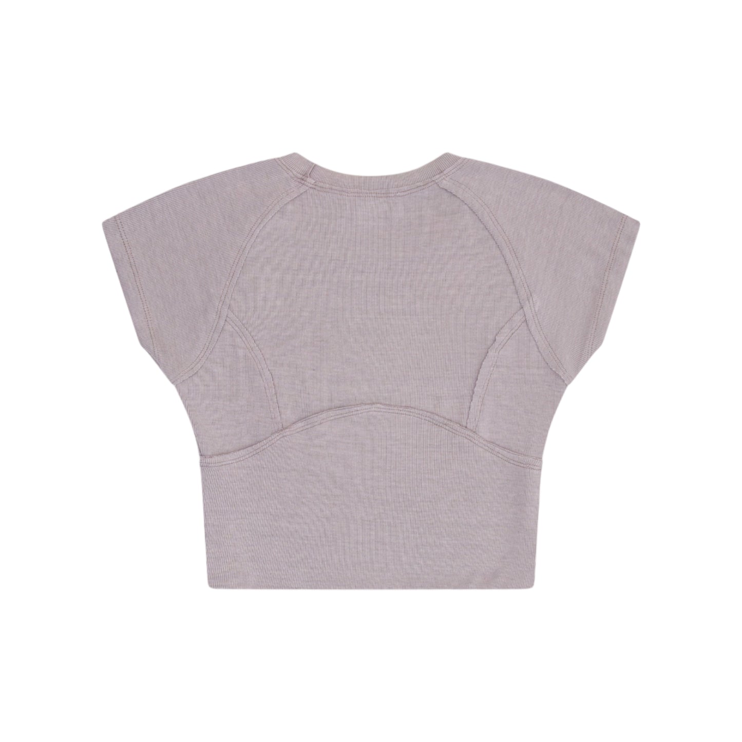 Rib Cap Slv. Top - Cobblestone