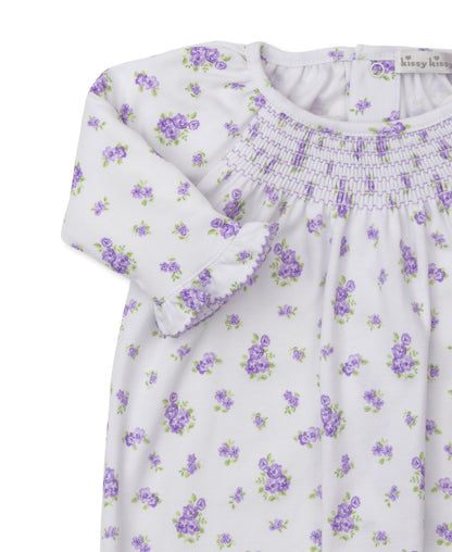 Roses & Blooms Sack - Lilac