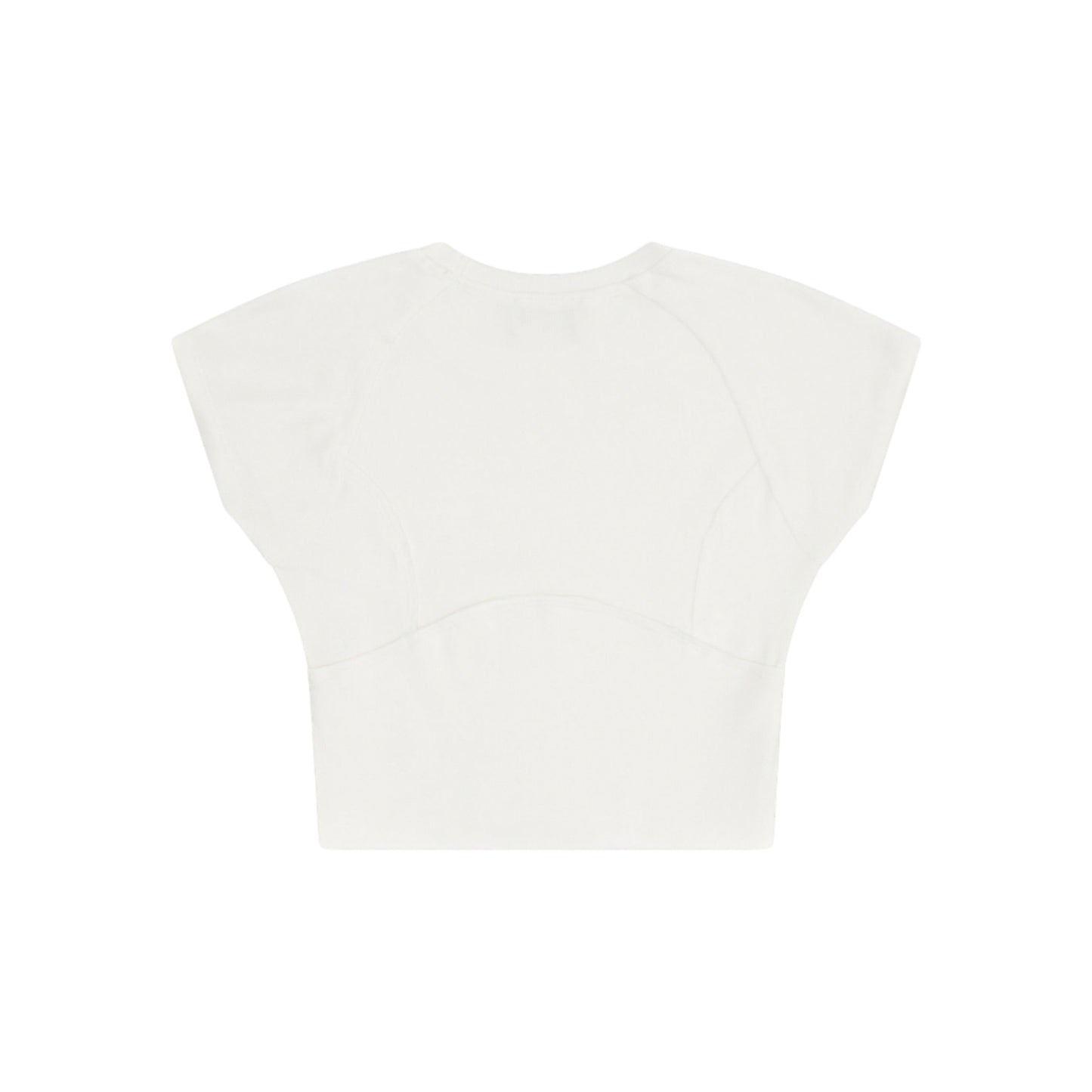 Rib Cap Slv. Top - Ecru