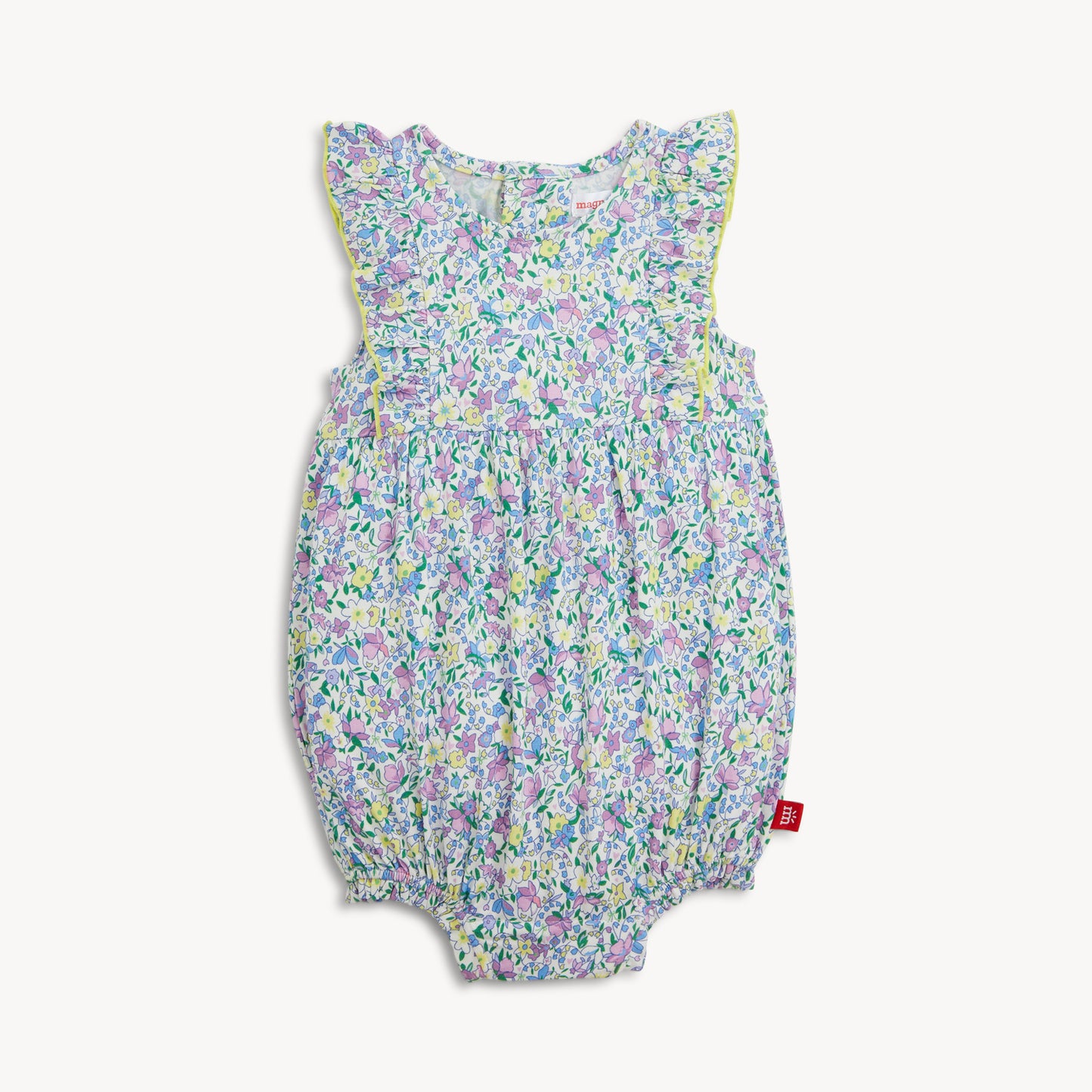 Lavinia Ruffle Bubble Romper
