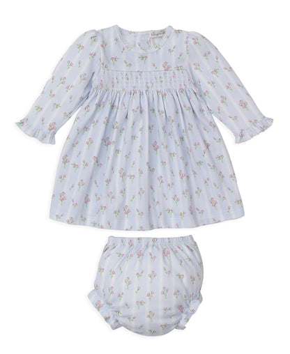 Ribbon Stripe Bouquets Dress Set